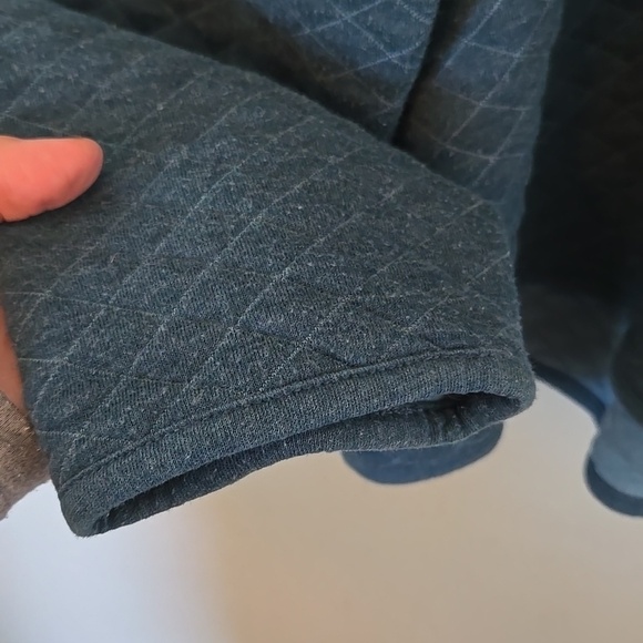 Eddie Bauer | Dark Blue Quilted 1/4 Zip Jacket Size XL - Picture 6 of 8